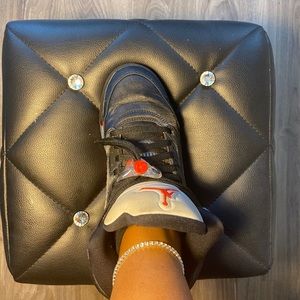 Black and Red Jordan’s